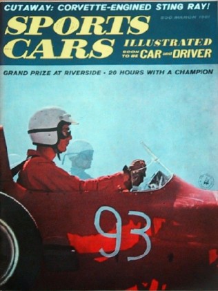 SPORTS CARS ILLUSTRATED 1961 MAR - THE LAST SCI, HALL,LAND ROVER, HERALD-CLIMAX